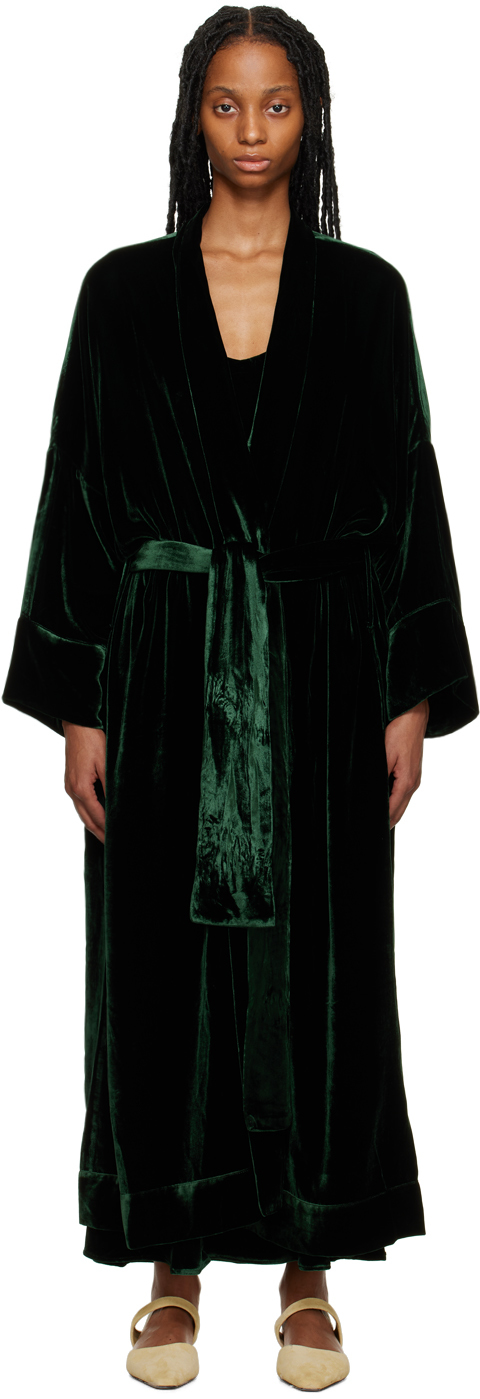 ASCENO Green Athens Robe