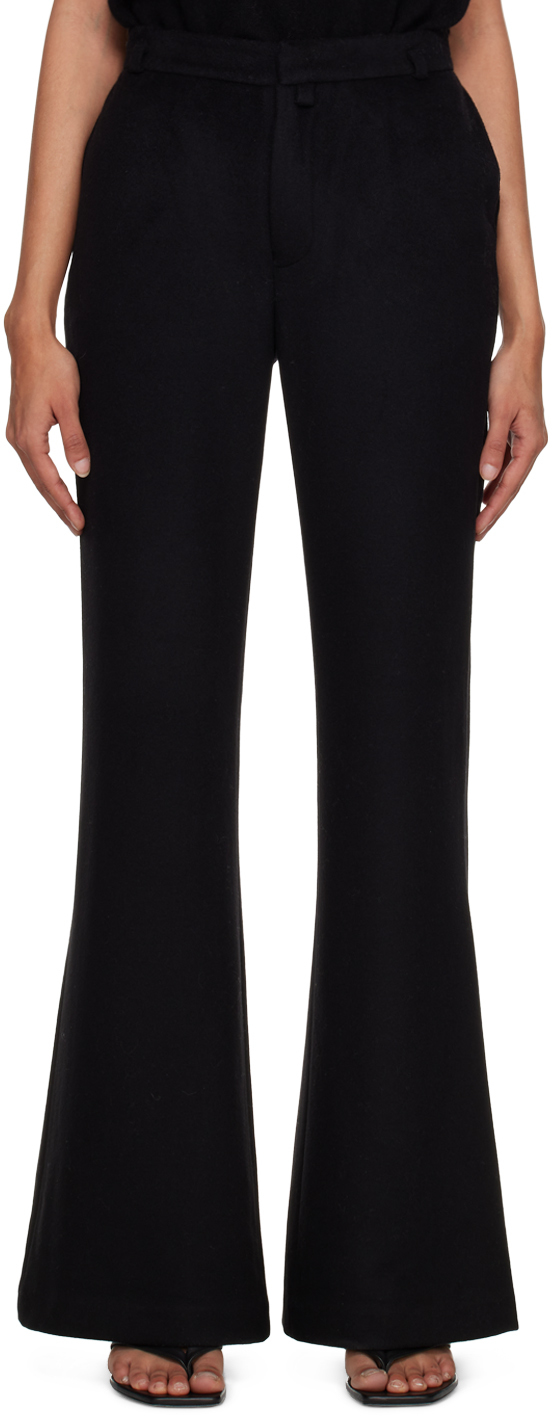 Frenckenberger Black Suit Trousers