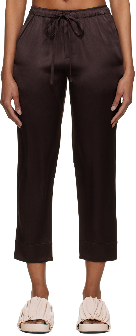 Brown Melbourne Trousers by ASCENO on Sale