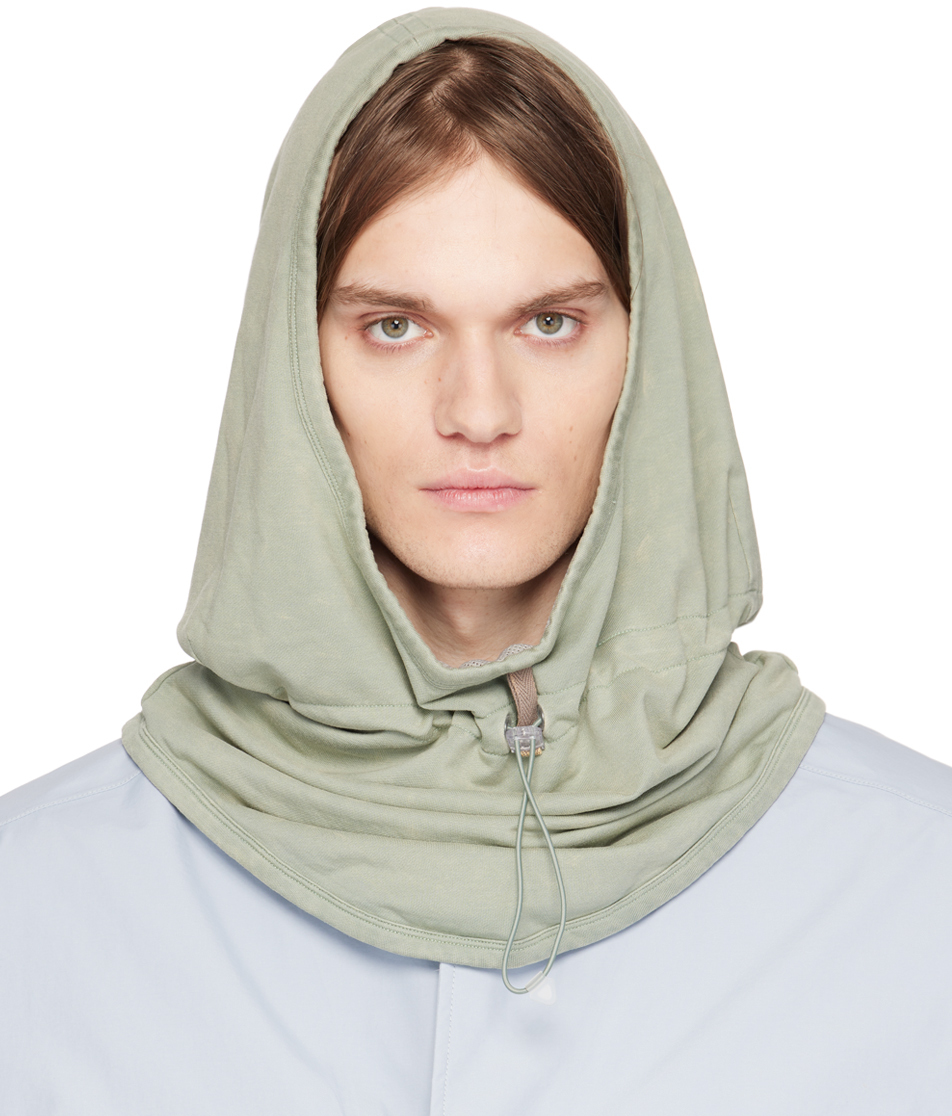 A. A. Spectrum: Green Beladona Hood | SSENSE