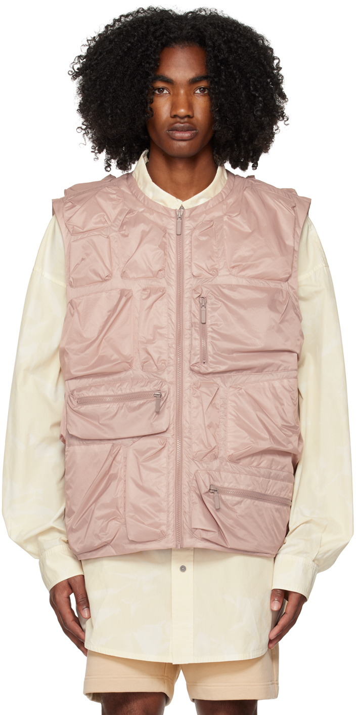 A. A. Spectrum Pink Great Wall Vest In Preserve Pink