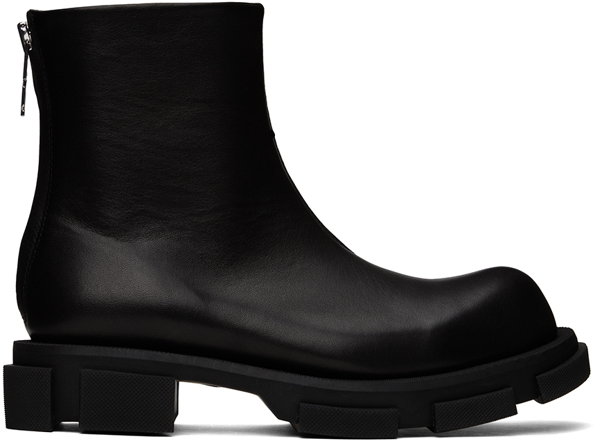 both: Black Gao Boots | SSENSE Canada