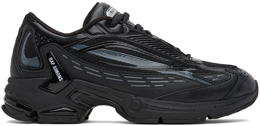 Raf Simons: Black Ultrasceptre Sneakers | SSENSE UK