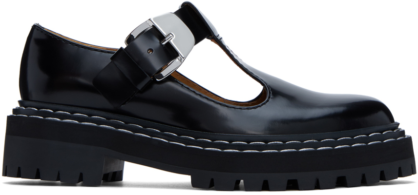 Black Mary Jane Oxfords by Proenza Schouler on Sale