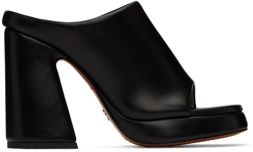 Black Forma Platform Sandals by Proenza Schouler on Sale