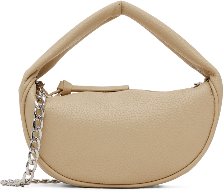 BY FAR Beige Baby Cush Bag
