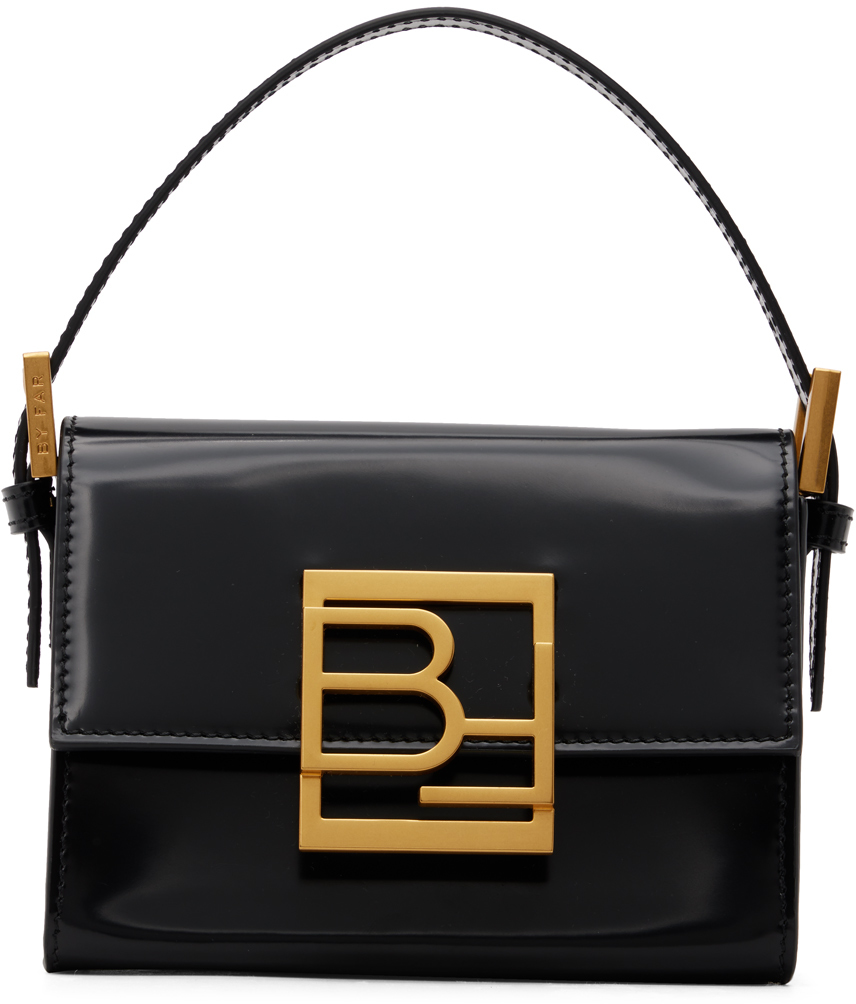 By Far Black Fran Shoulder Bag In Bl Black