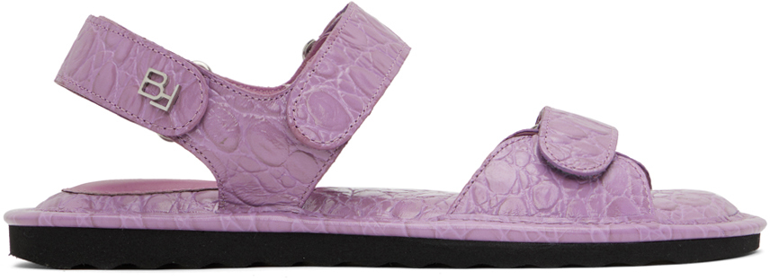 Purple Gideon Sandals