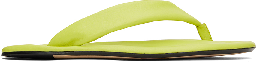 【関税込み】BY FAR グリーン Dasha サンダル Green Dasha Sandals by BY FAR on Sale