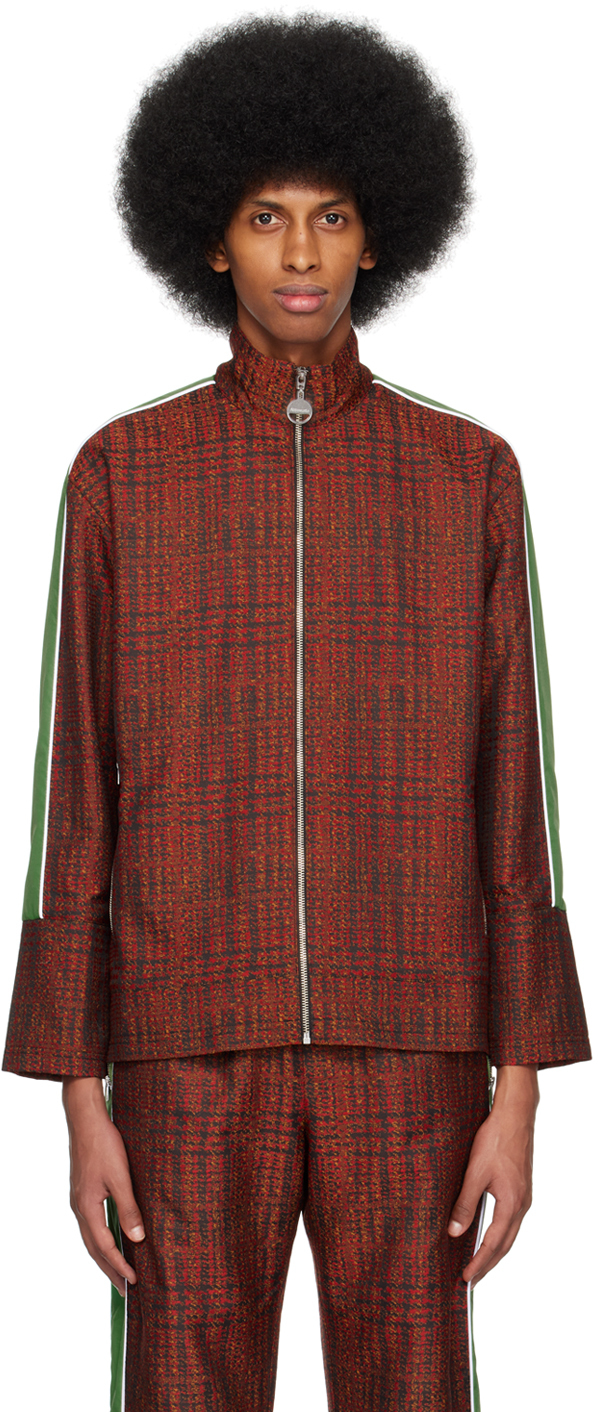 【関税込み】Ahluwalia レッド チェック ジャケット Red Check Jacket by Ahluwalia on Sale