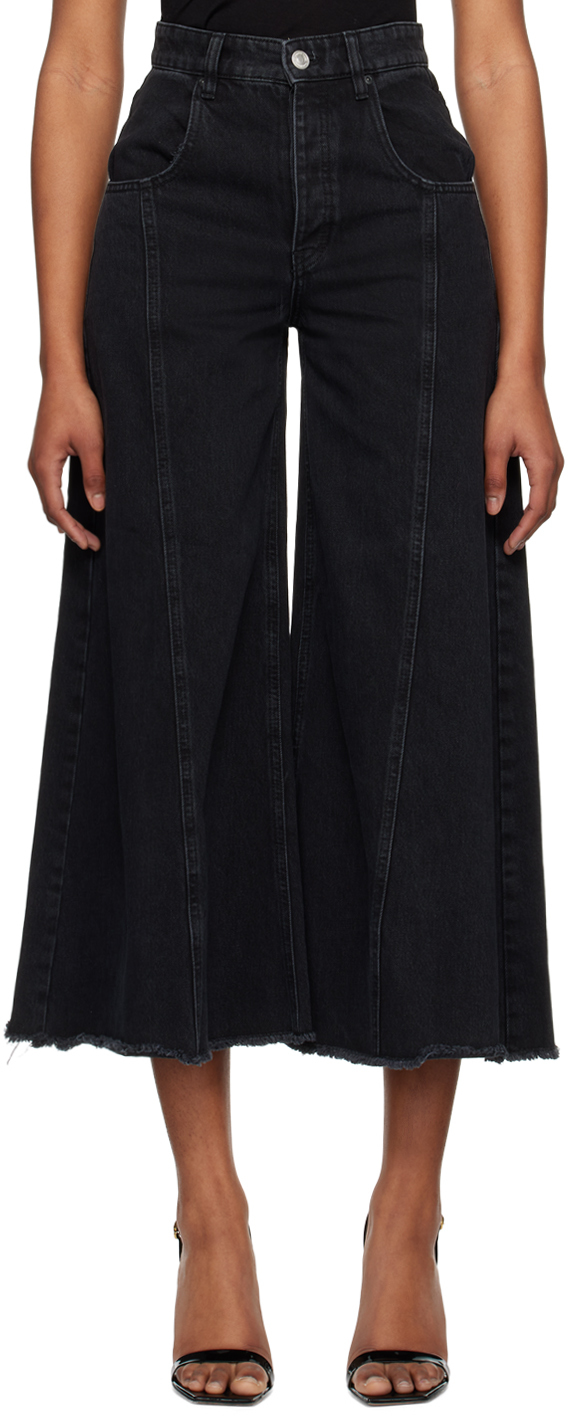 Shop By Malene Birger Black Wayde Jeans In 050 Black