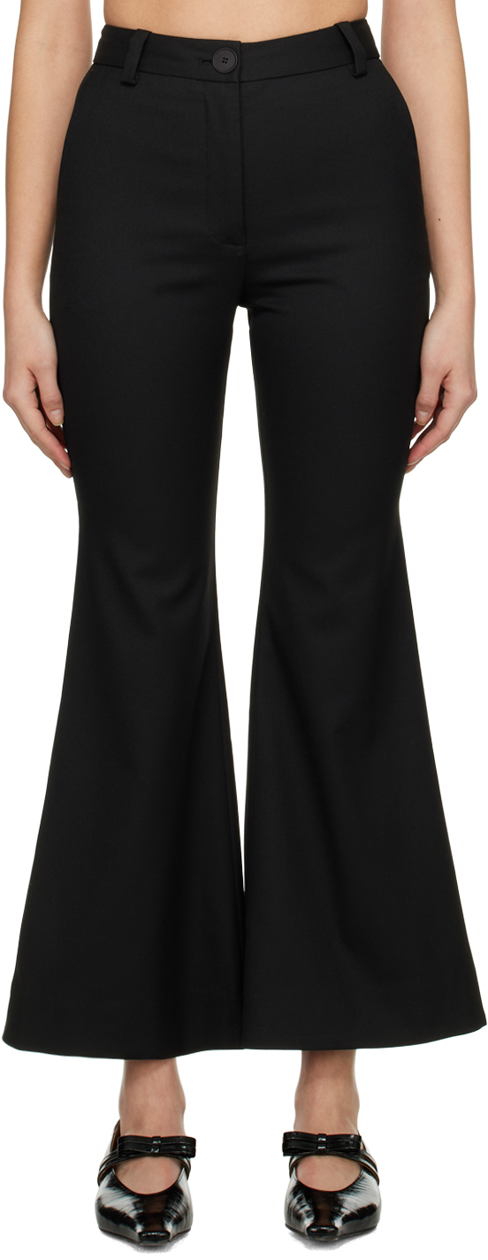Black Carass Trousers