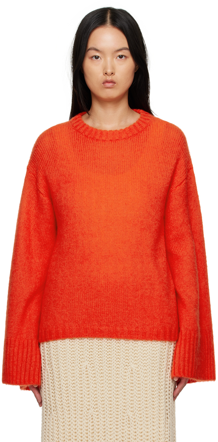 Orange Cierra Sweater