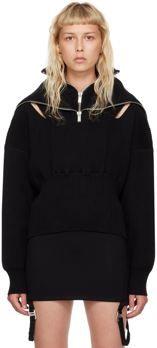 Black Layered Sweater
