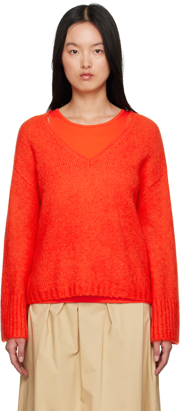 By Malene Birger Orange Cimone Sweater