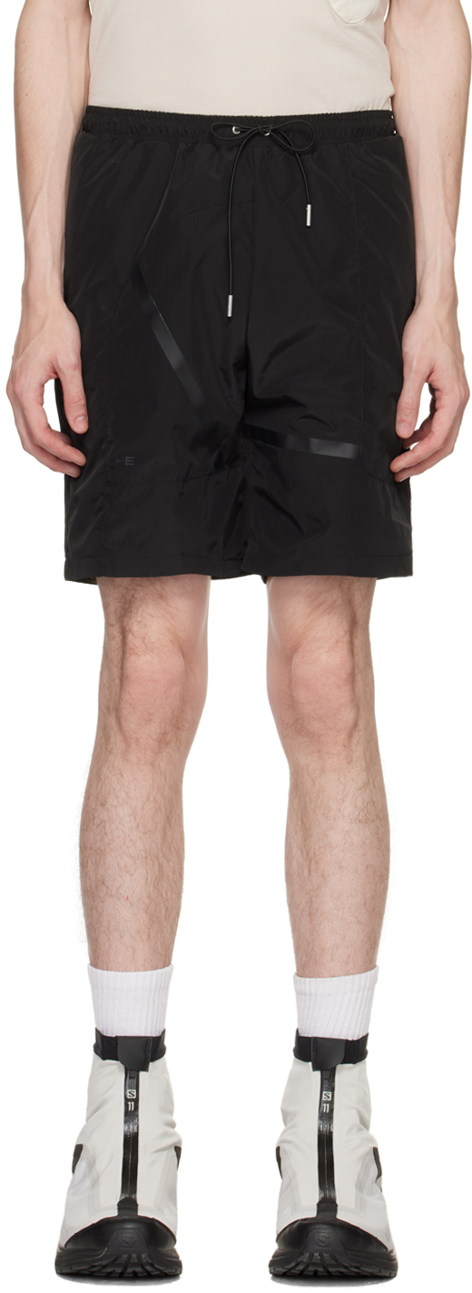 Heliot Emil Track Shorts In Blk01