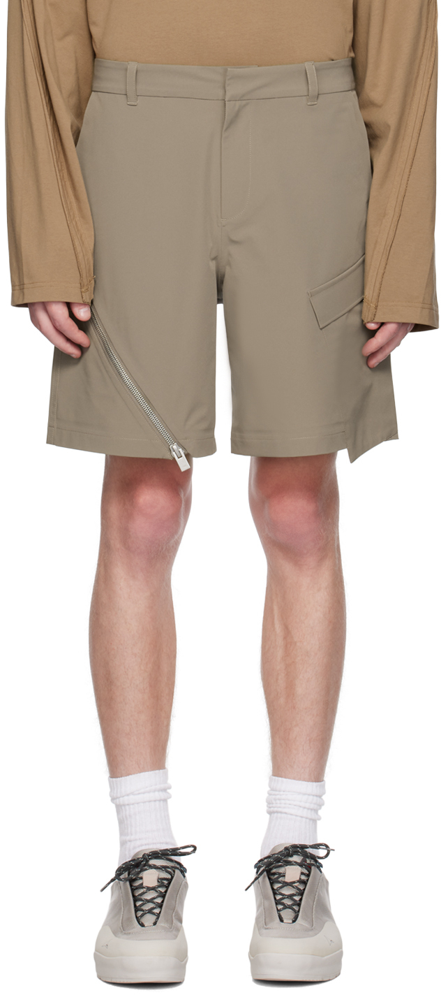 Khaki Maelstrom Cargo Shorts