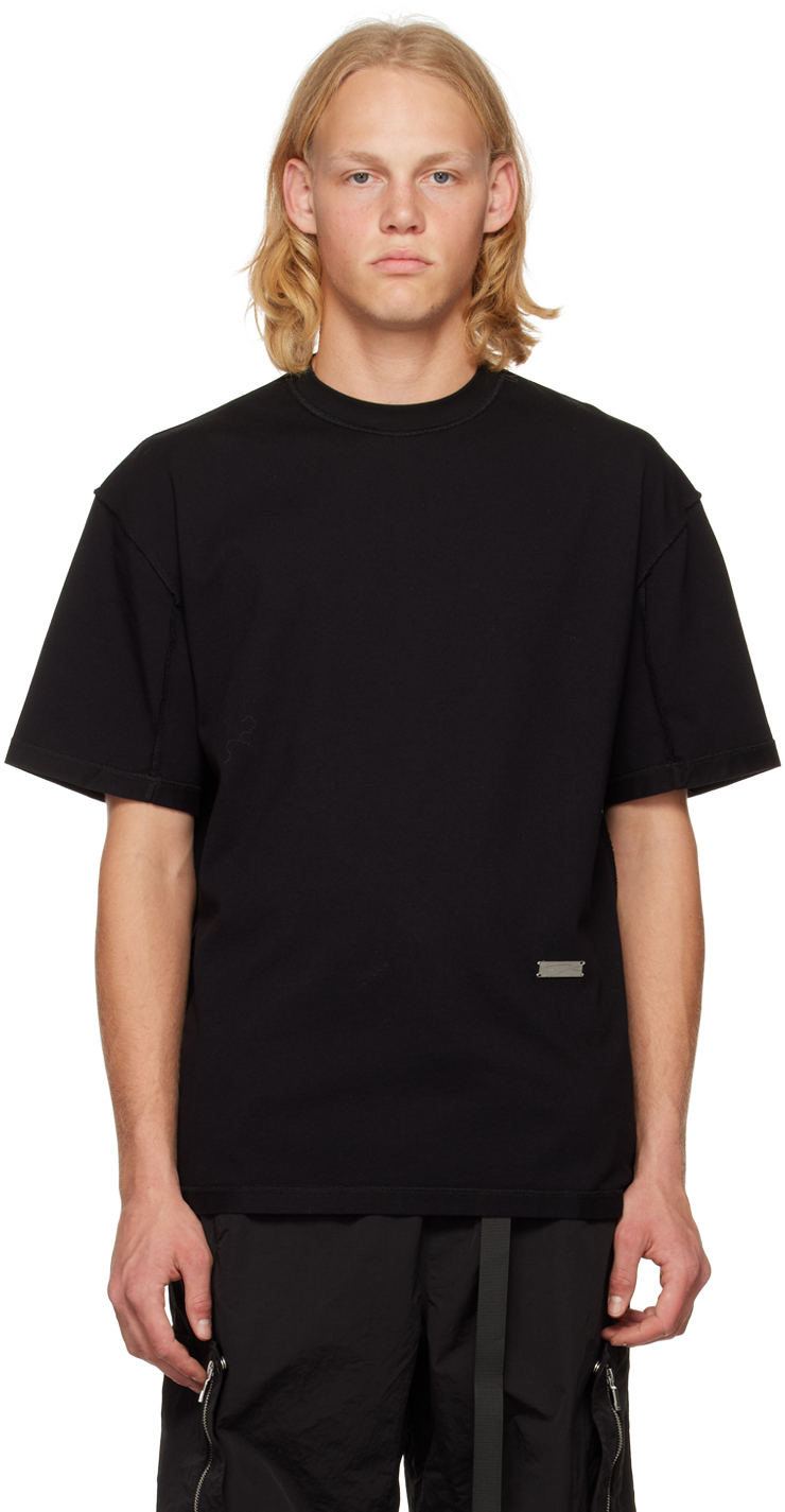 C2h4 Black Inside-out T-shirt