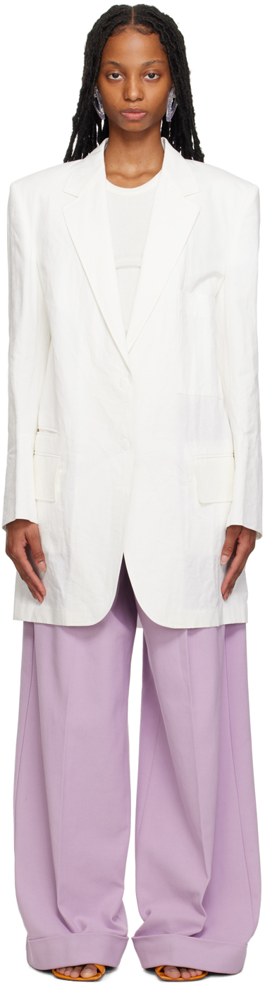 White Edmea Blazer