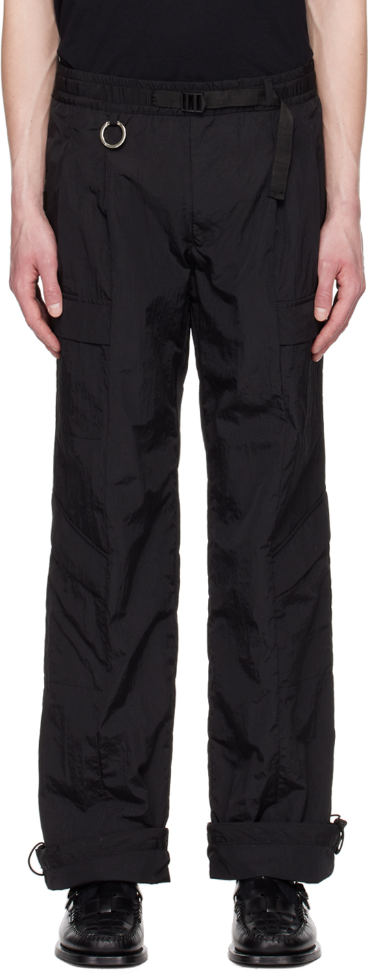 Black Nerdrum Type-B Cargo Pants