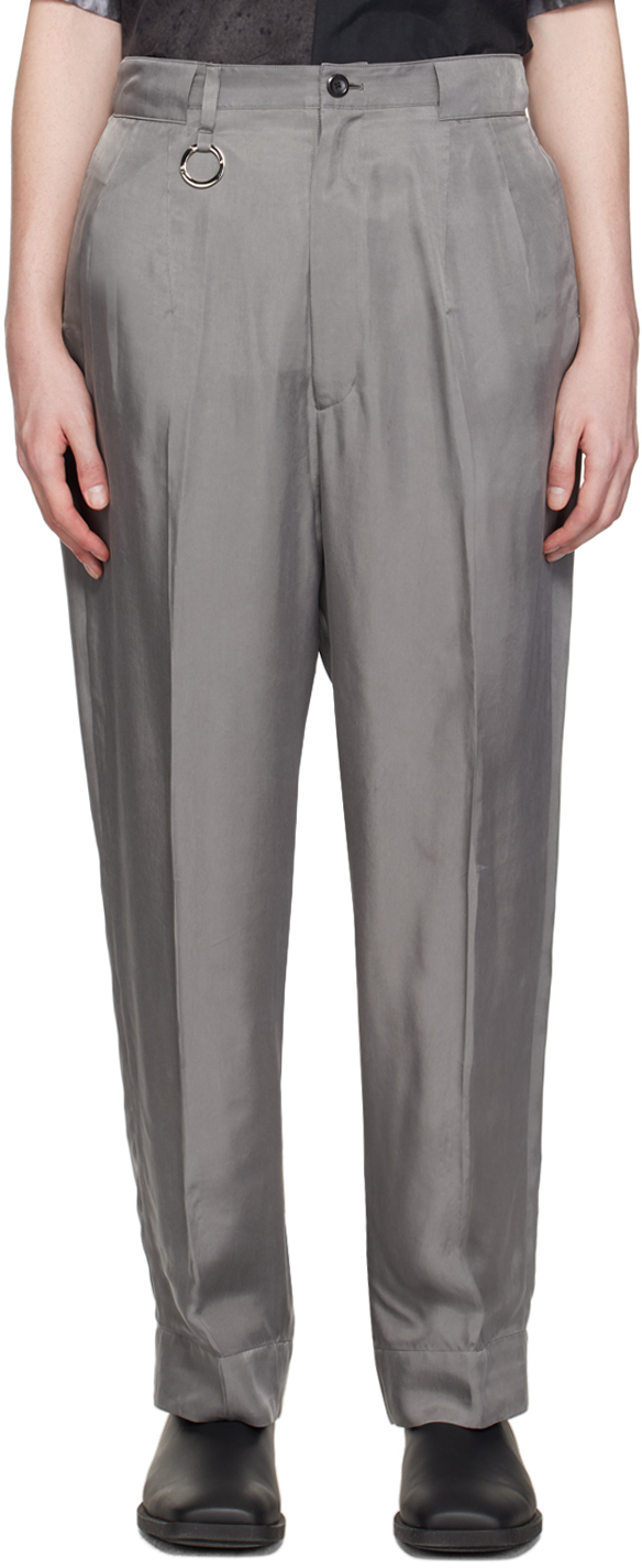 Th Products Gray Keyring Trousers In Grey