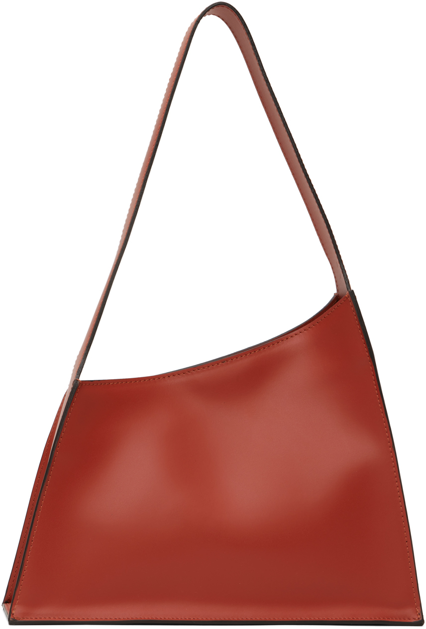 Little Liffner Red Slanted Shoulder Bag