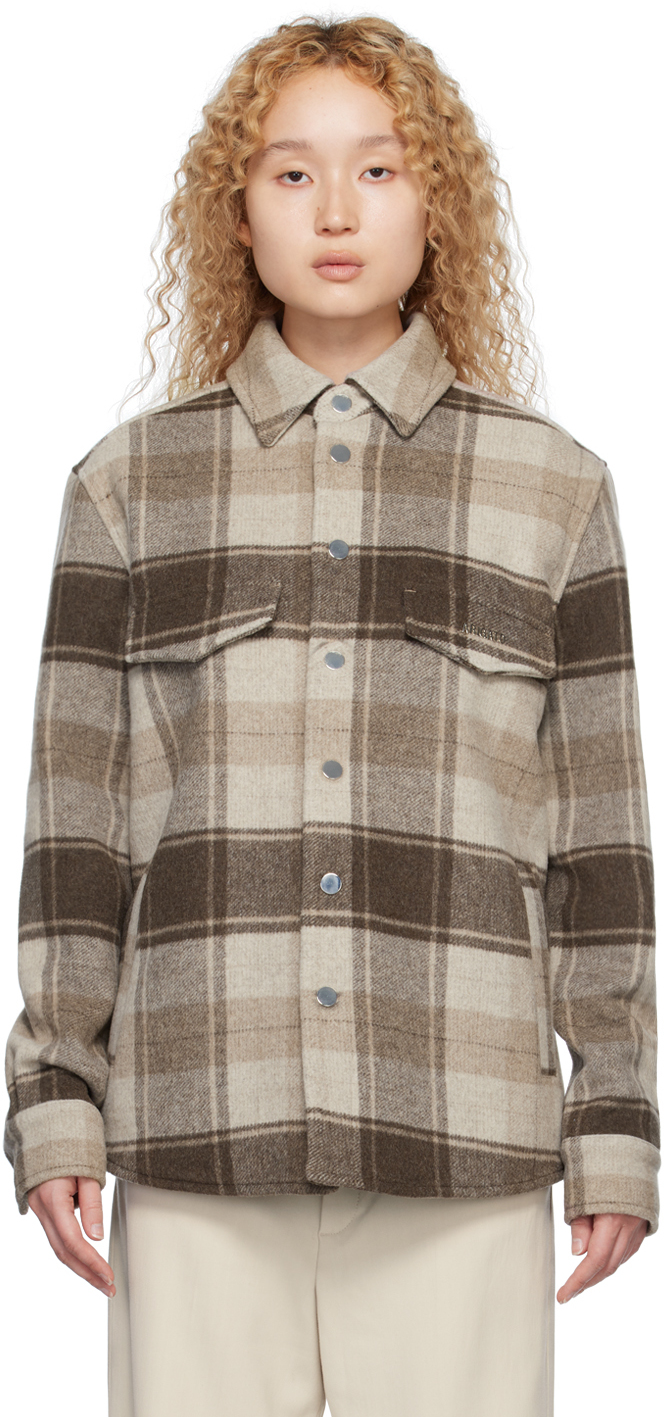 Axel Arigato: Beige Hills Shirt | SSENSE