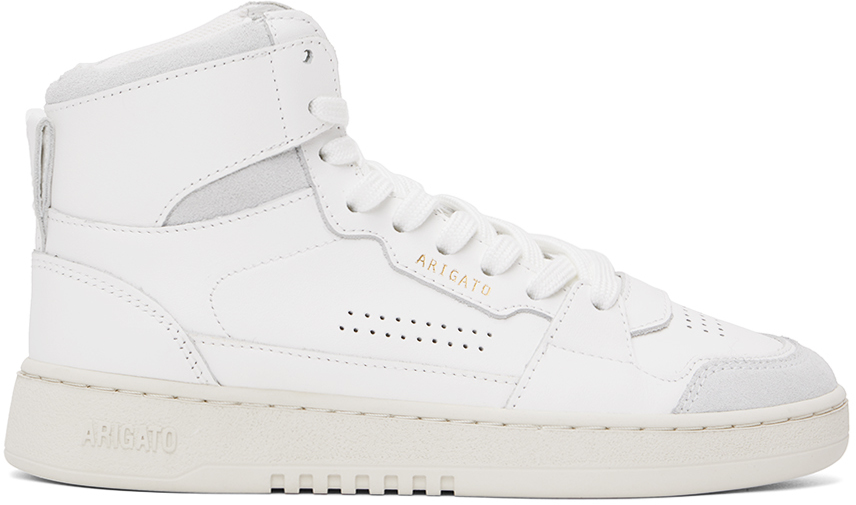 Axel Arigato: White Dice Hi Sneakers | SSENSE Canada