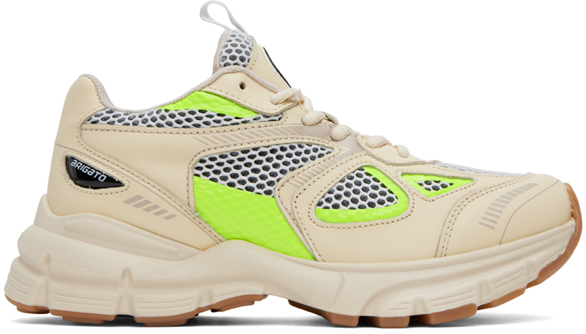 Axel Arigato Yellow Marathon Runner Sneakers
