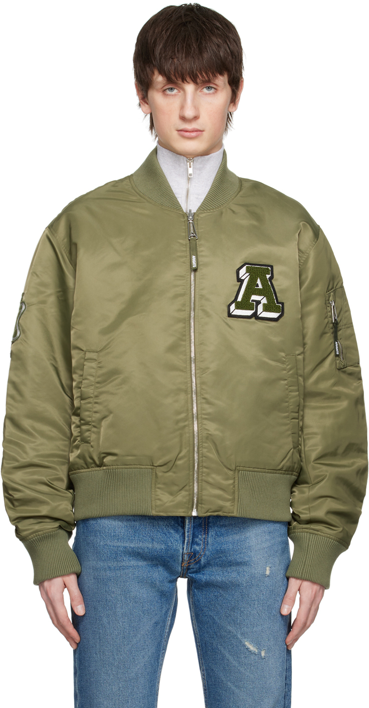 Axel Arigato Green Annex Reversible Bomber Jacket