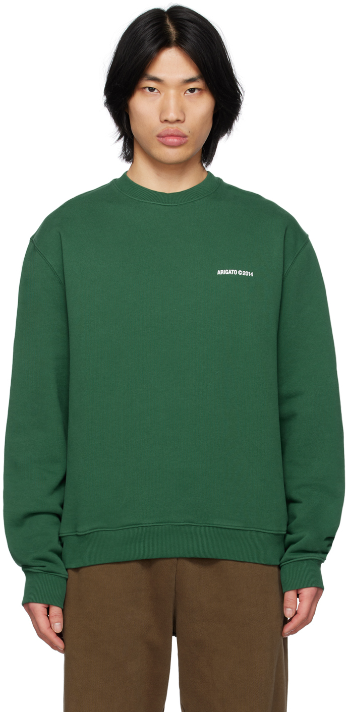 Axel Arigato Green Monogram Sweatshirt