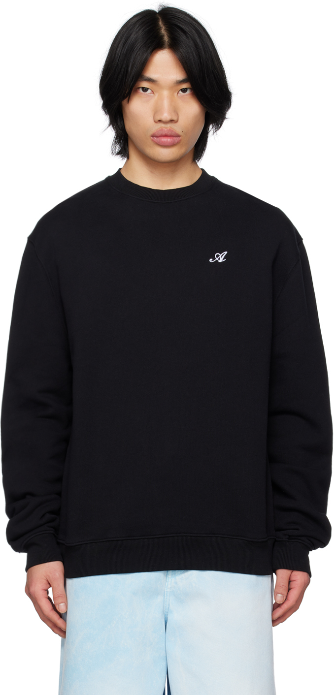 Axel Arigato: Black Signature Sweatshirt | SSENSE Canada