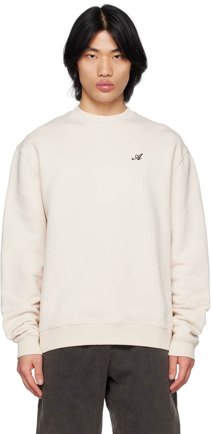 Axel Arigato: Off-White Signature Sweatshirt | SSENSE