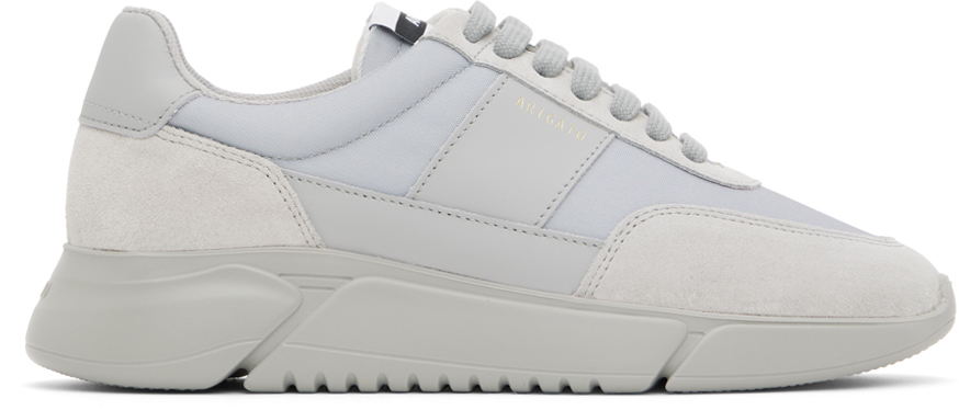 Axel Arigato: Gray Genesis Vintage Sneakers | SSENSE UK