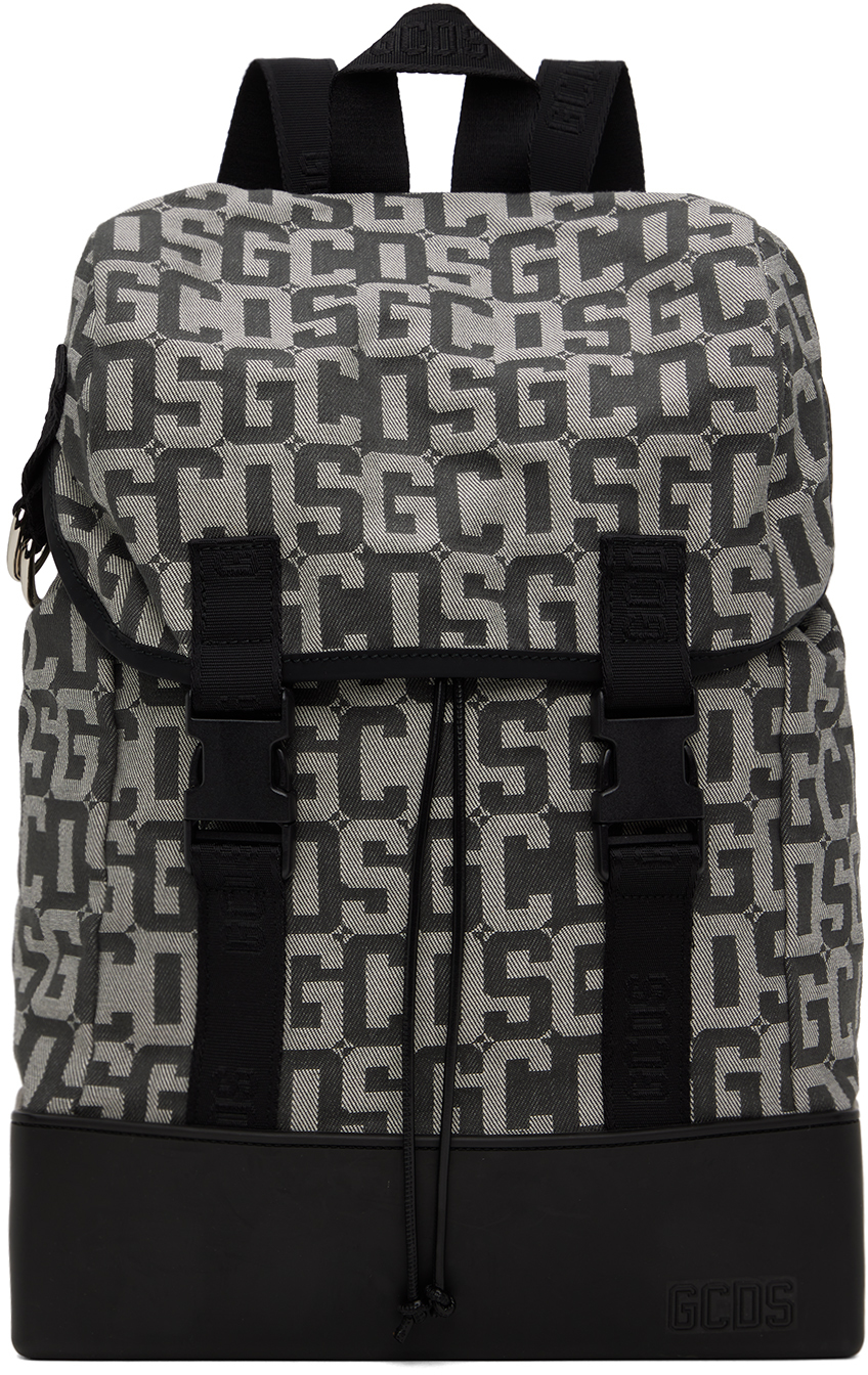 Monogram mesh outlet backpack