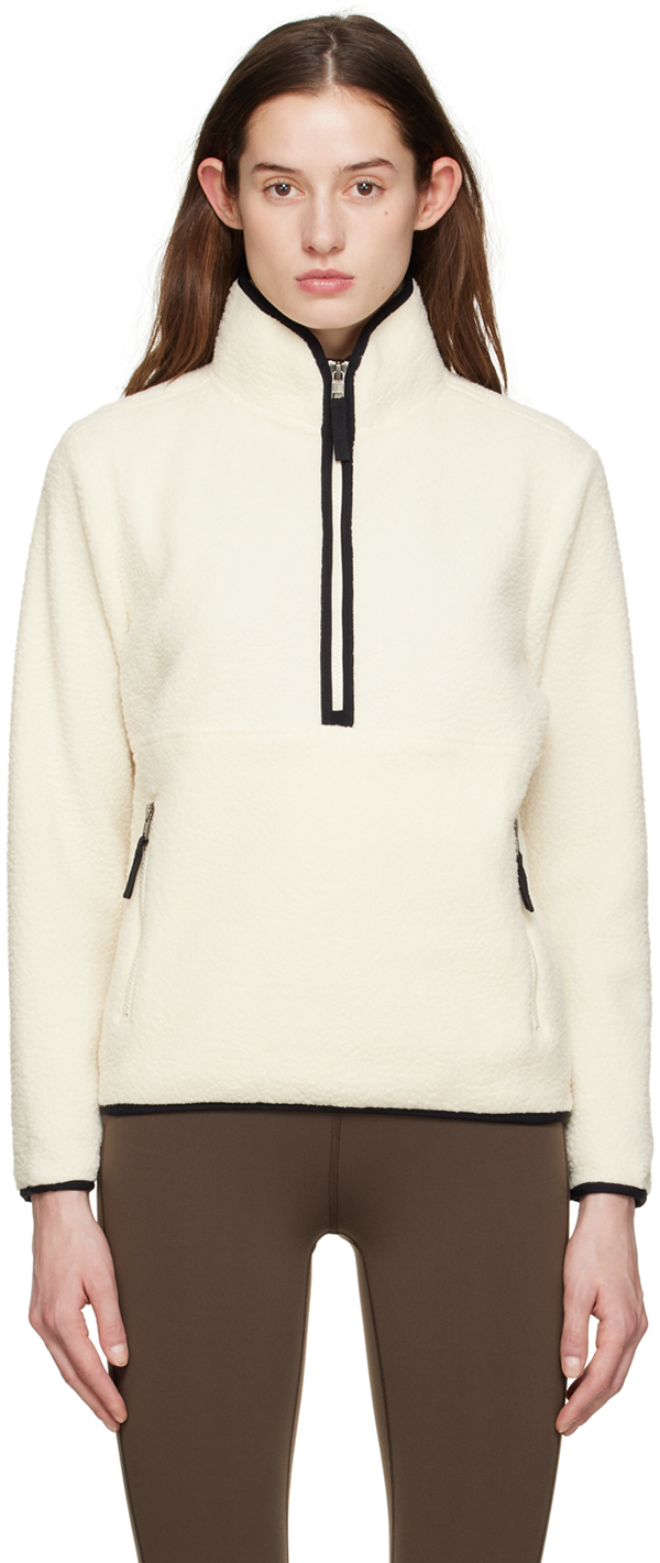 Shop Splits59 Off-white Libby Sweatshirt In Creme/black