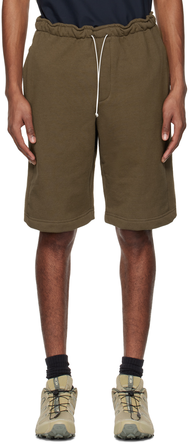 Gr10k Brown All Season Shorts In Guess Brown