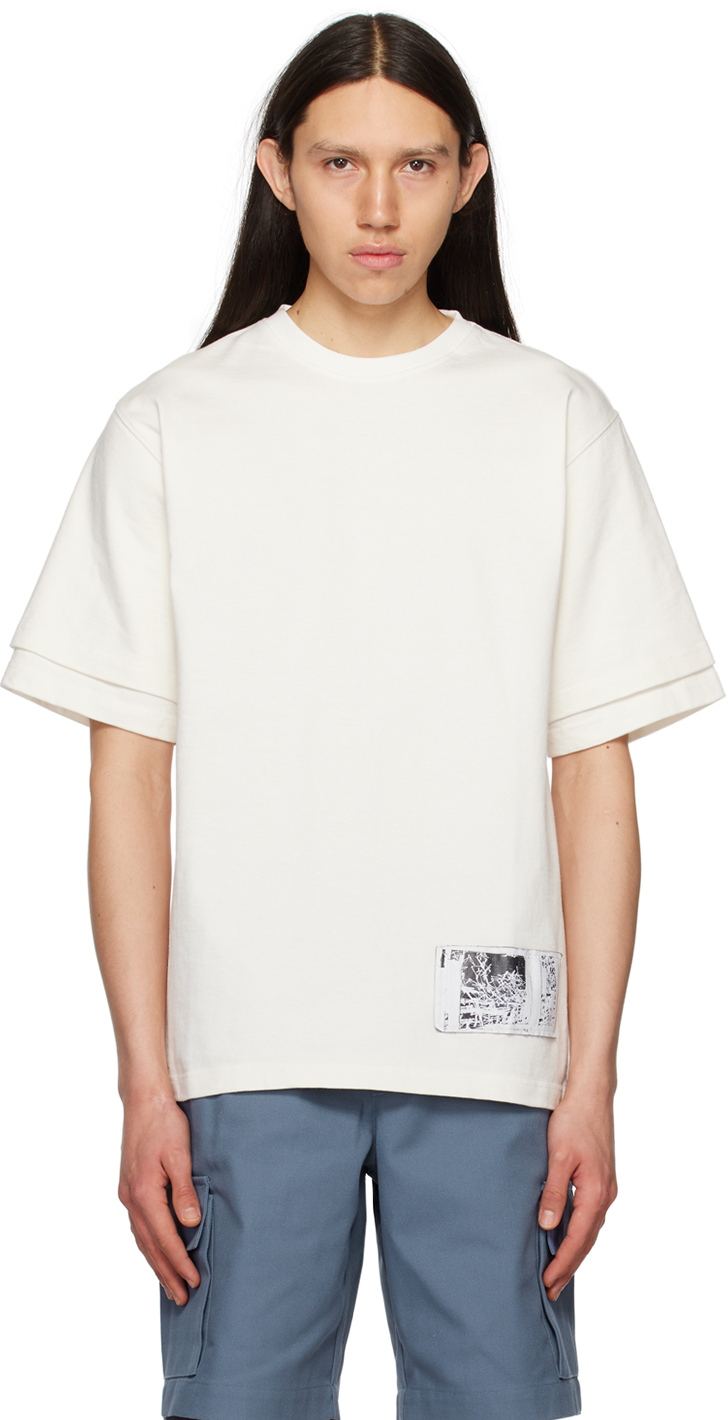 GR10K: White Utility T-Shirt | SSENSE