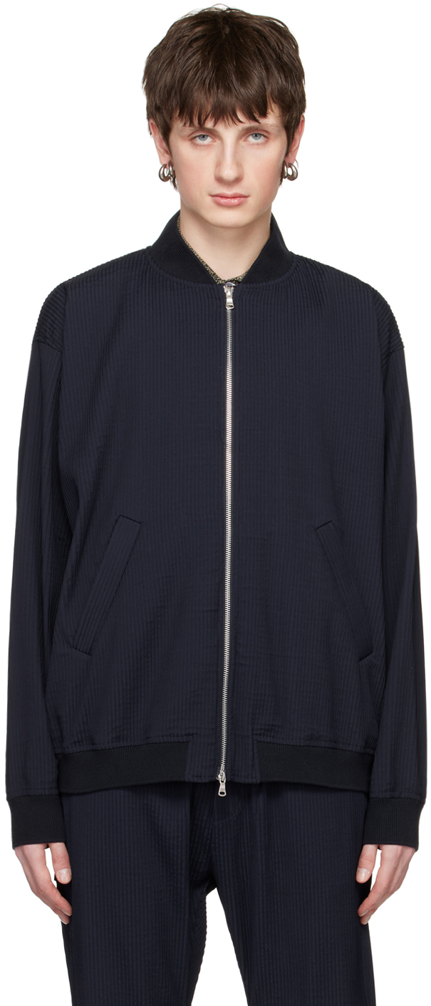 Orina Bottonato Jacket in Navy