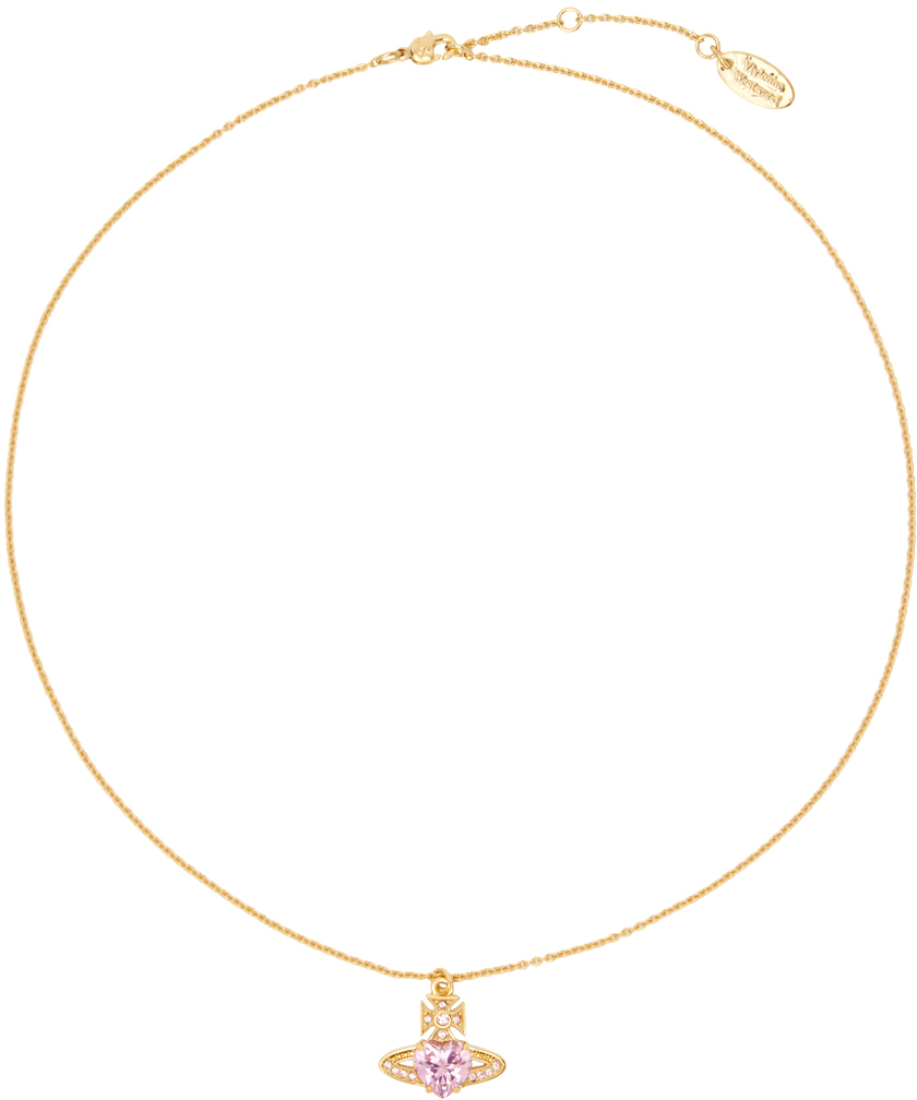 Vivienne Petite Malle Pendant, Yellow Gold, Pink Gold, Lacquer