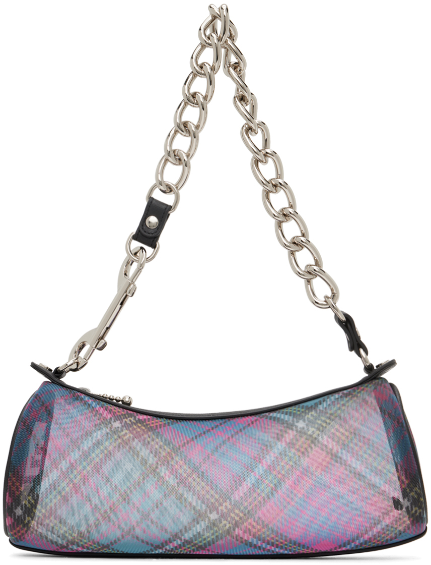 Vivienne Westwood Multicolor Cindy Cylinder Bag In O301 Macandy Tartan