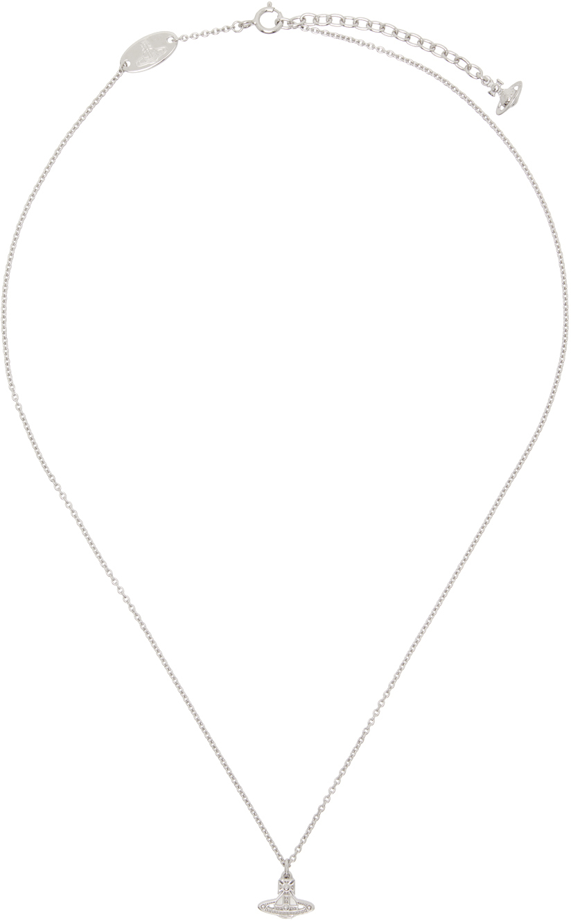 Vivienne Westwood Bolt Orb Necklace in Metallic for Men