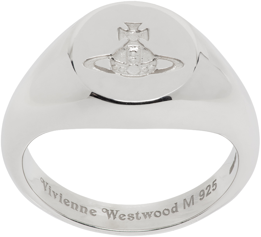 Used B/Standard] Vivienne Westwood Armor Ring Knuckle Duster Silver 925  Unisex Ring No. 11 20413664