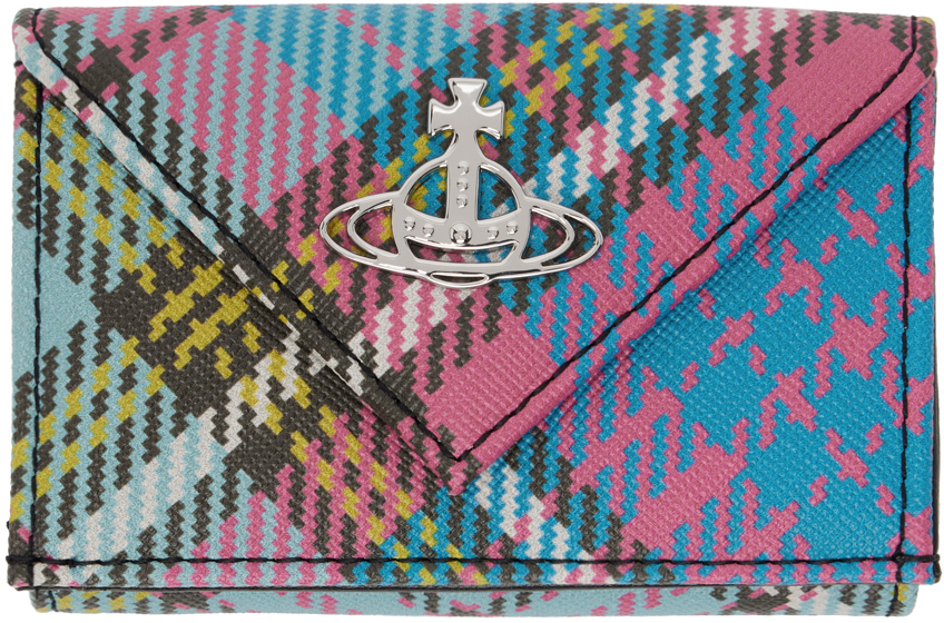 Vivienne Westwood Multicolor Check Wallet