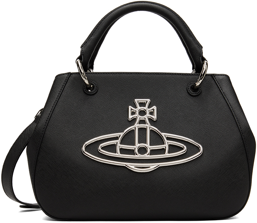 Vivienne Westwood Judy Shopper Tote Bag In N402 Black