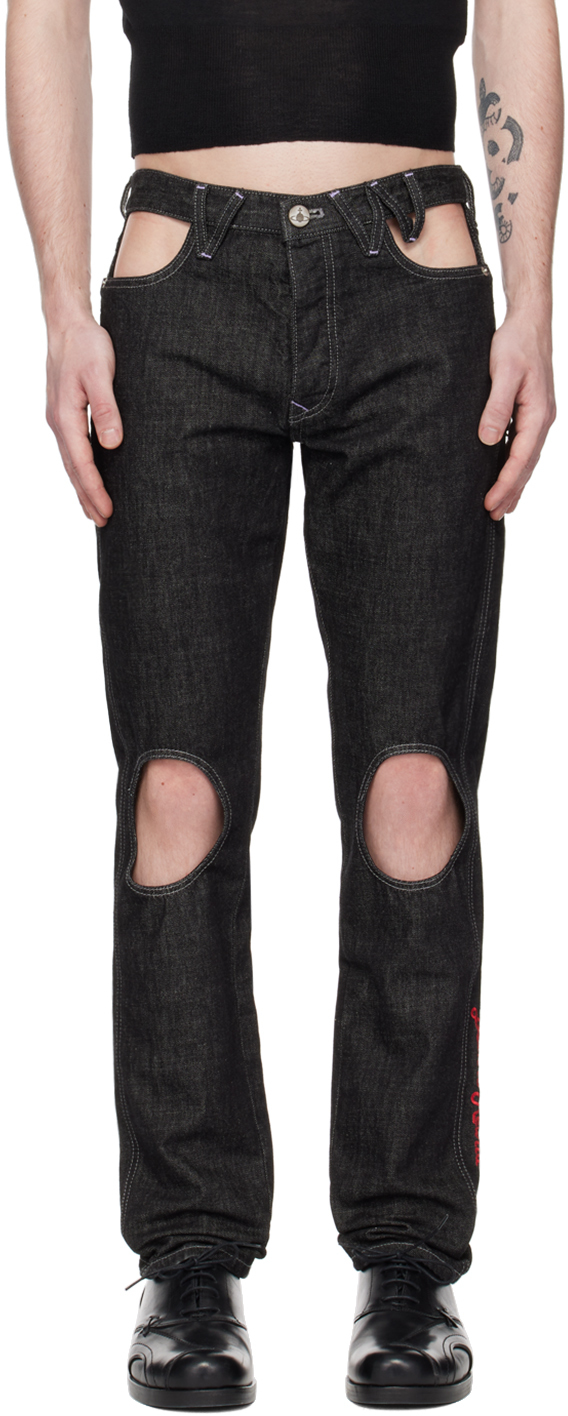 Vivienne Westwood Black Cutout Jeans