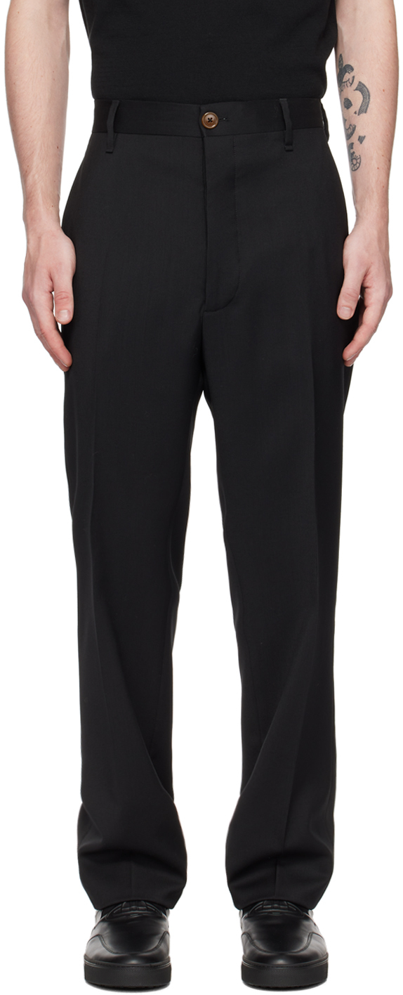 Vivienne Westwood Black Cruise Trousers In N401 Black