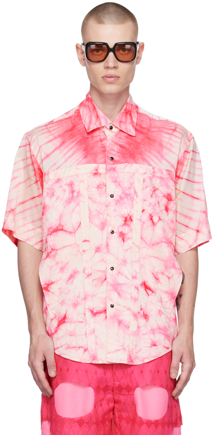 Pink Tie-Dye Shirt