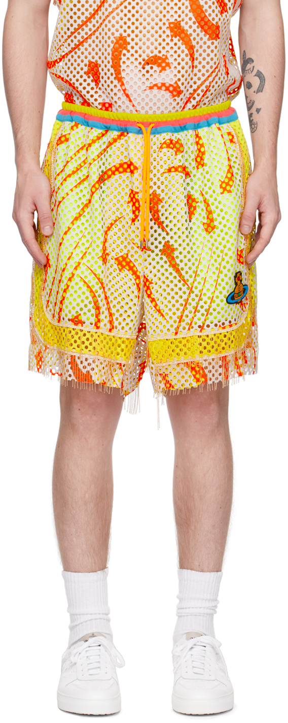 Vivienne Westwood Boxing Shorts in Yellow