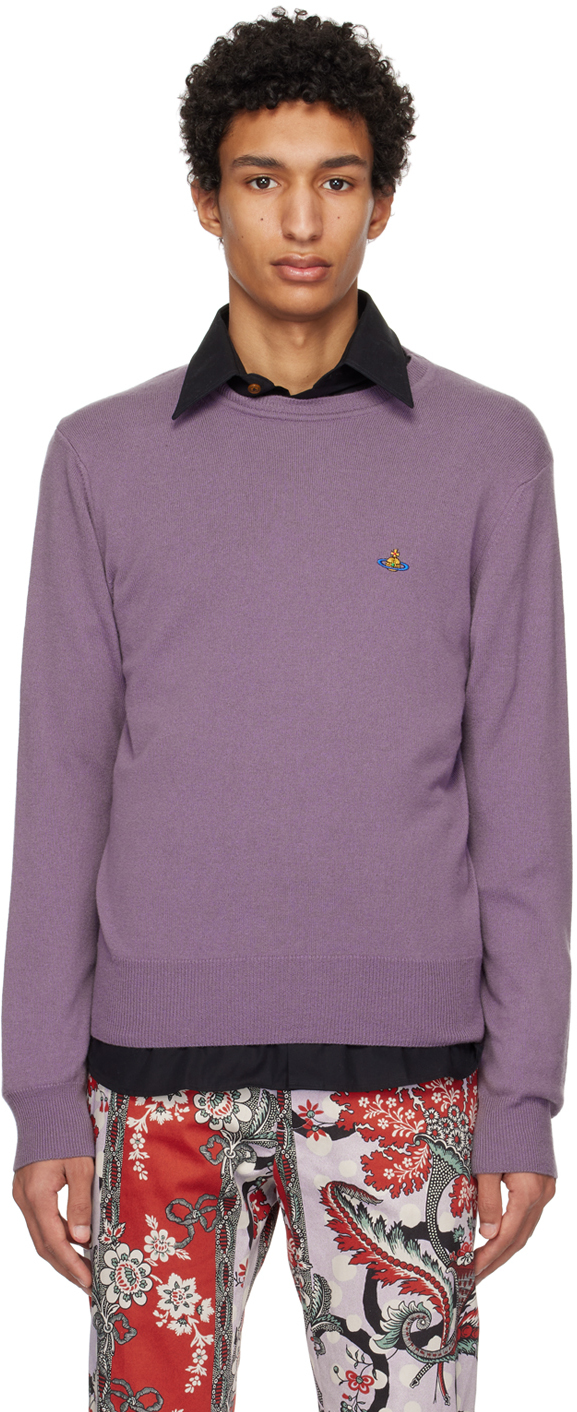 Vivienne Westwood Purple Man Sweater In J405 Lavender